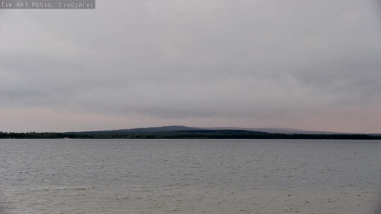 Kelikamerat Kuva Tie 863 Livojärvi, Posio, Lappi