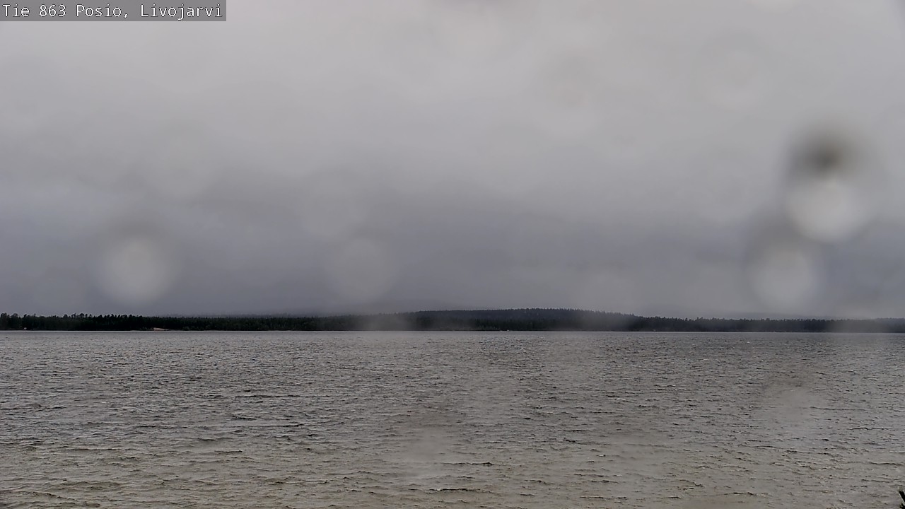 Weather Camera Image Road 863 Livojärvi, Posio, Lappi