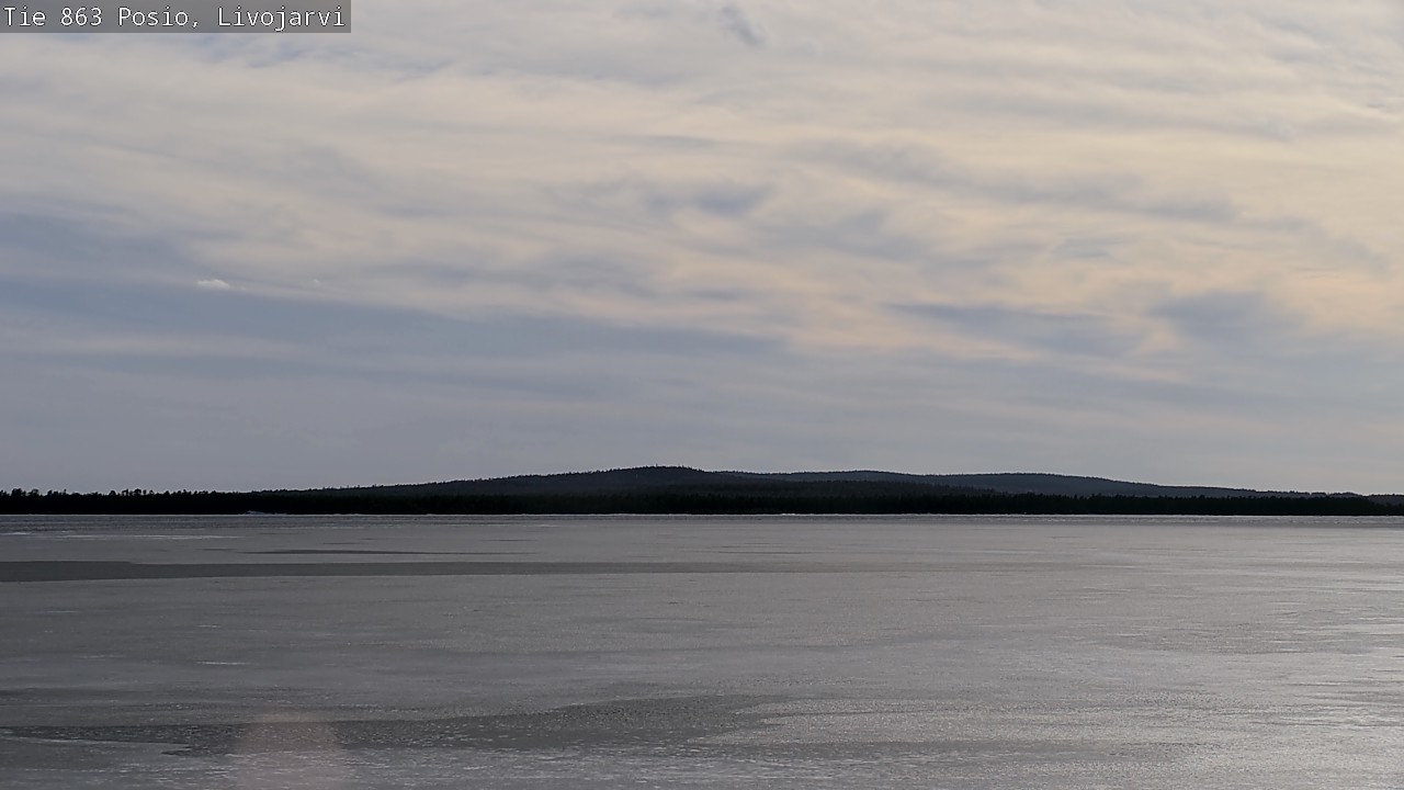 Kelikamerat Kuva Tie 863 Livojärvi, Posio, Lappi