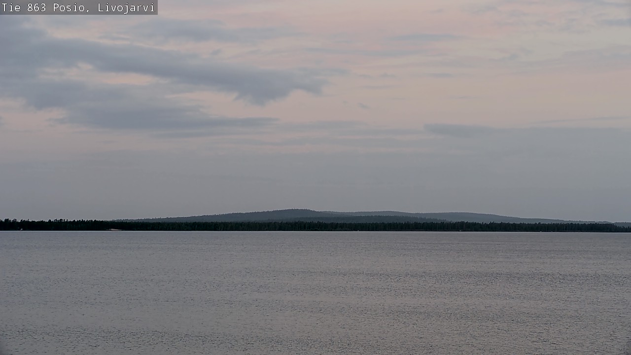 Kelikamerat Kuva Tie 863 Livojärvi, Posio, Lappi