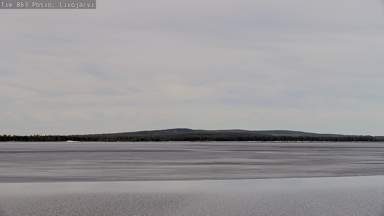 Kelikamerat Kuva Tie 863 Livojärvi, Posio, Lappi