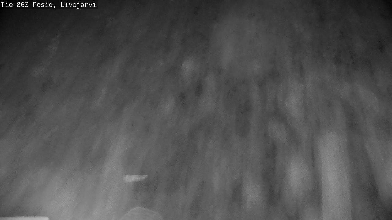 Weather Camera Image Road 863 Livojärvi, Posio, Lappi