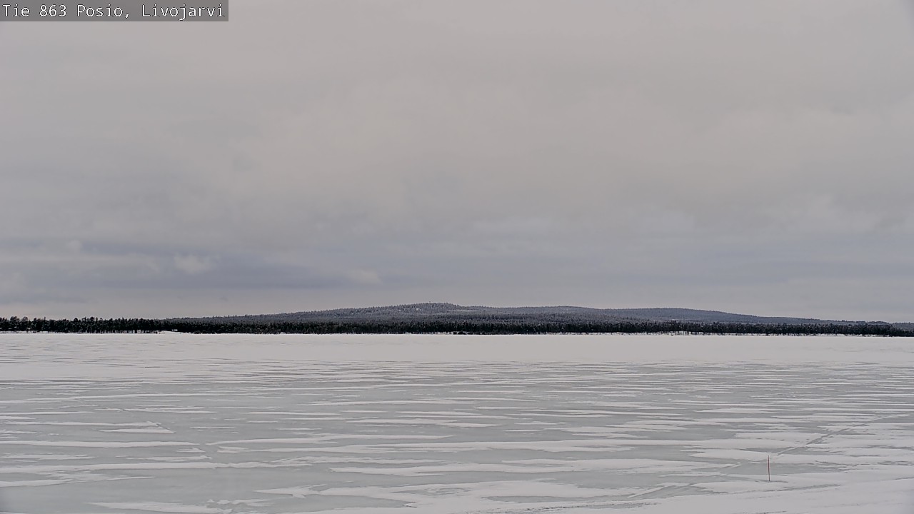 Kelikamerat Kuva Tie 863 Livojärvi, Posio, Lappi