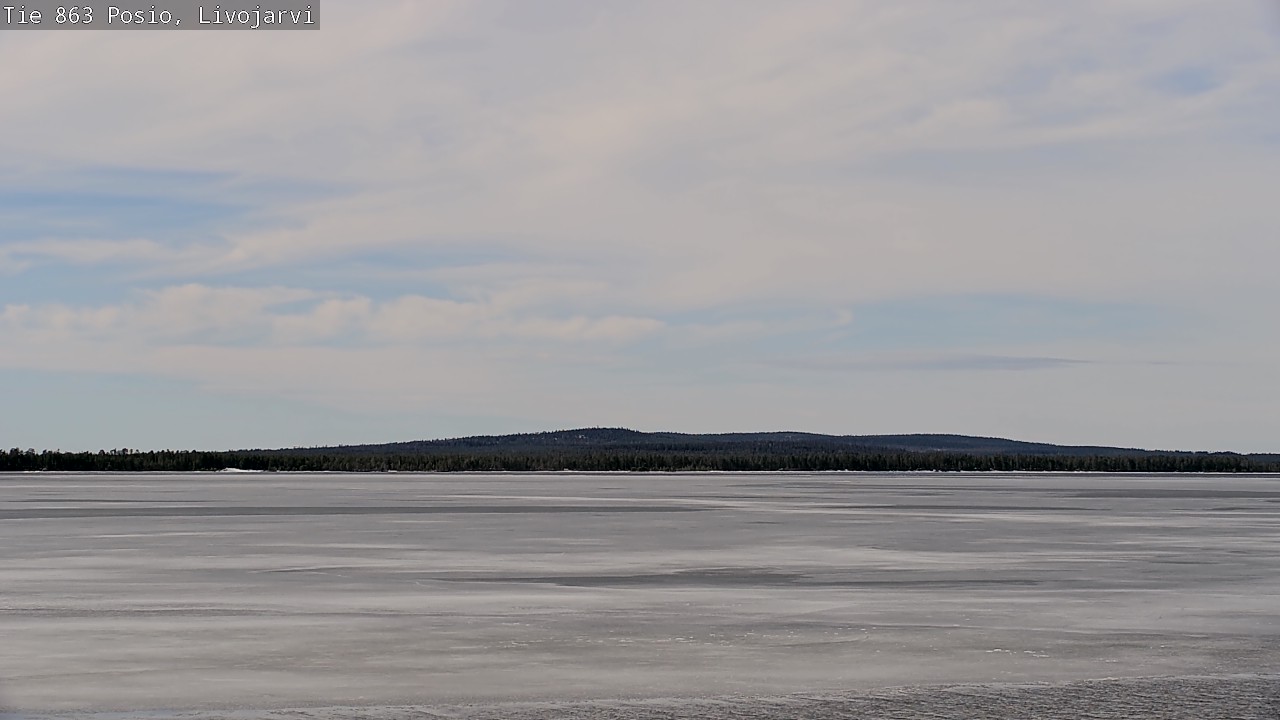 Kelikamerat Kuva Tie 863 Livojärvi, Posio, Lappi