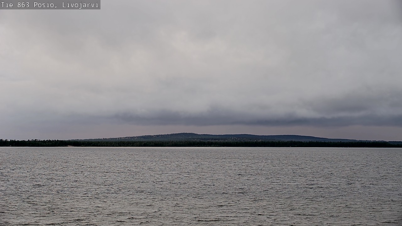 Kelikamerat Kuva Tie 863 Livojärvi, Posio, Lappi