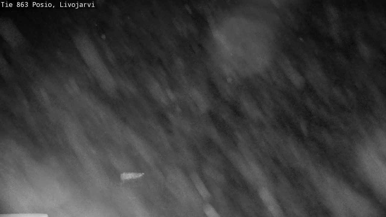 Weather Camera Image Road 863 Livojärvi, Posio, Lappi