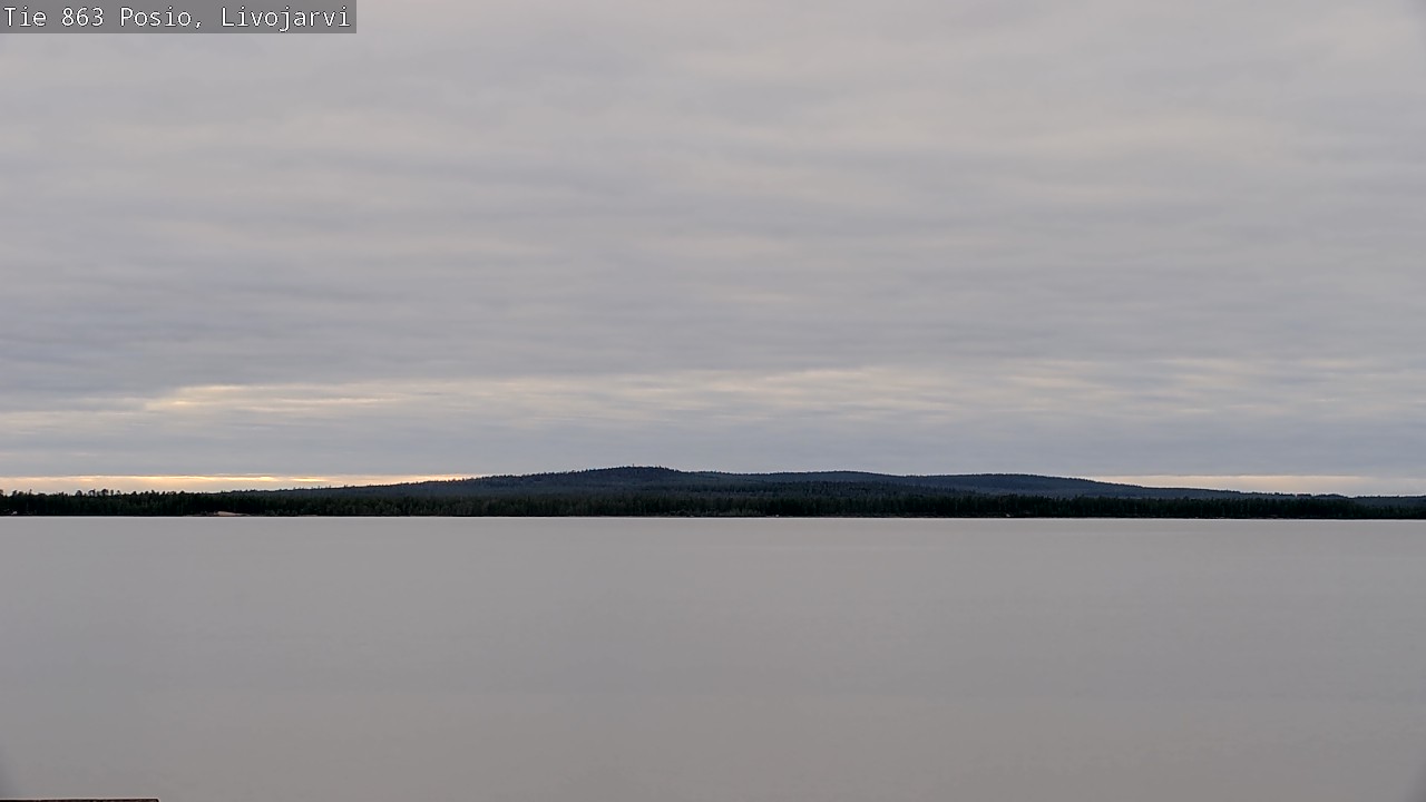 Kelikamerat Kuva Tie 863 Livojärvi, Posio, Lappi