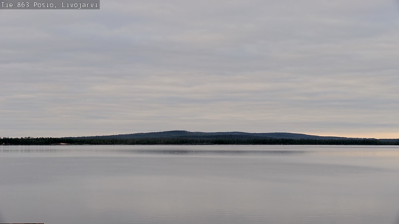 Kelikamerat Kuva Tie 863 Livojärvi, Posio, Lappi