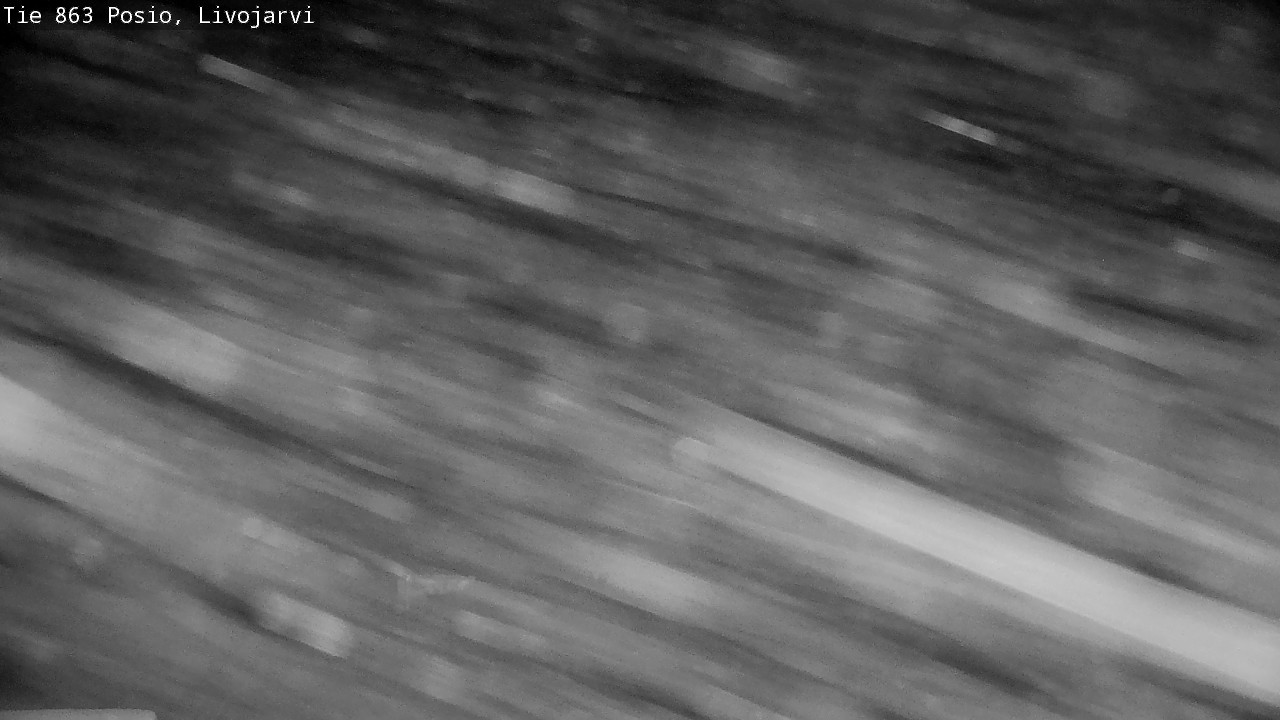 Weather Camera Image Road 863 Livojärvi, Posio, Lappi