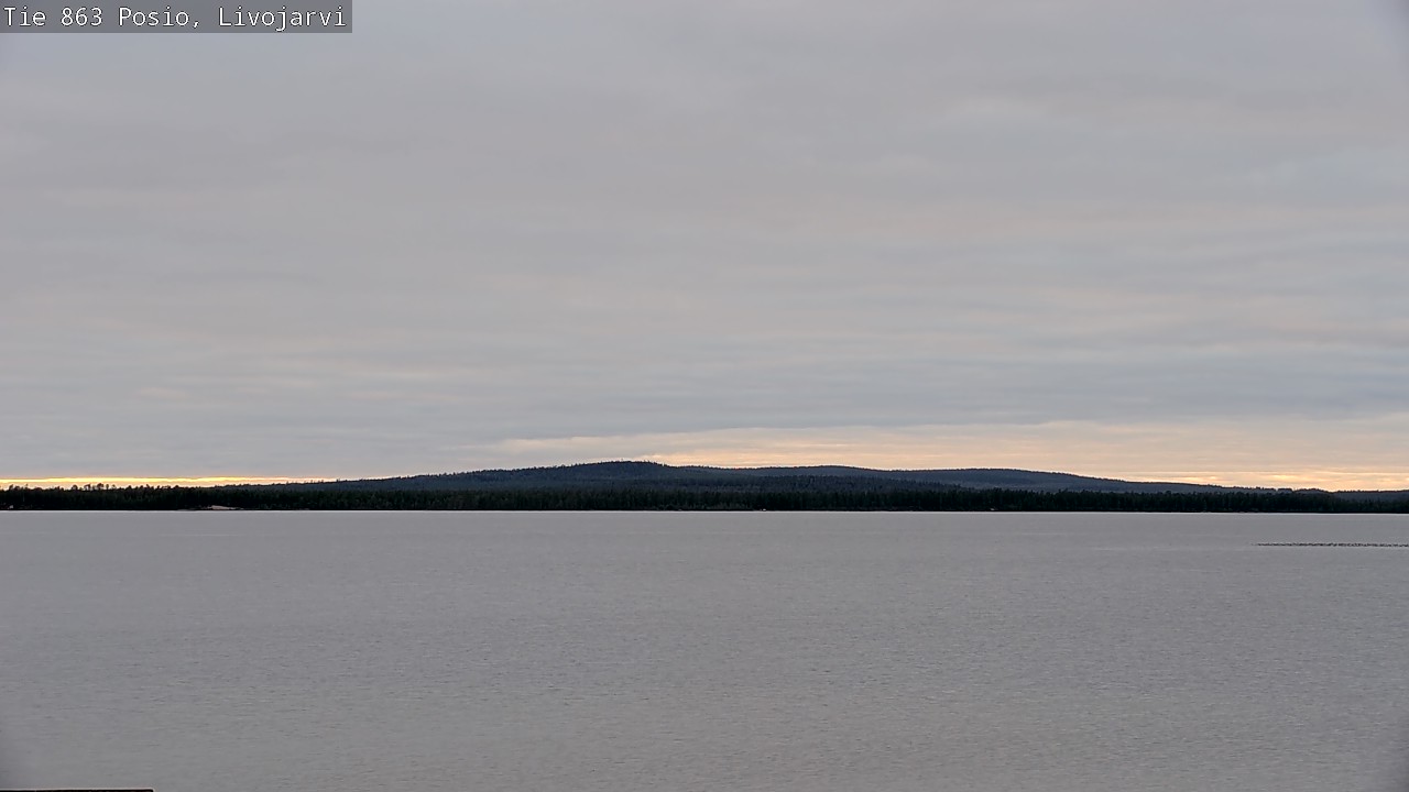 Kelikamerat Kuva Tie 863 Livojärvi, Posio, Lappi