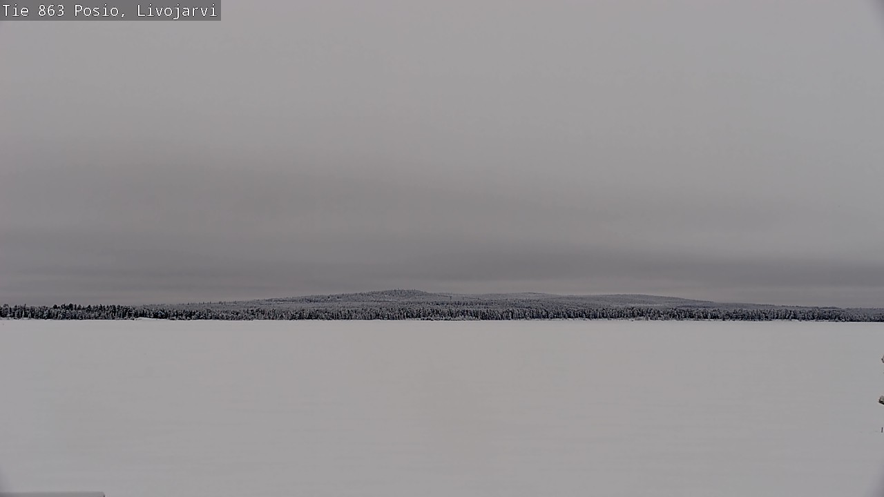 Kelikamerat Kuva Tie 863 Livojärvi, Posio, Lappi