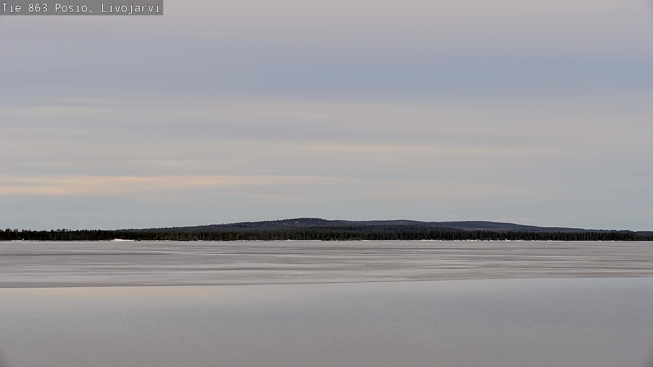 Kelikamerat Kuva Tie 863 Livojärvi, Posio, Lappi