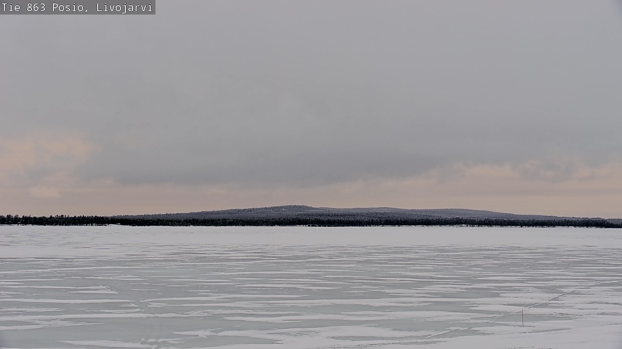 Kelikamerat Kuva Tie 863 Livojärvi, Posio, Lappi