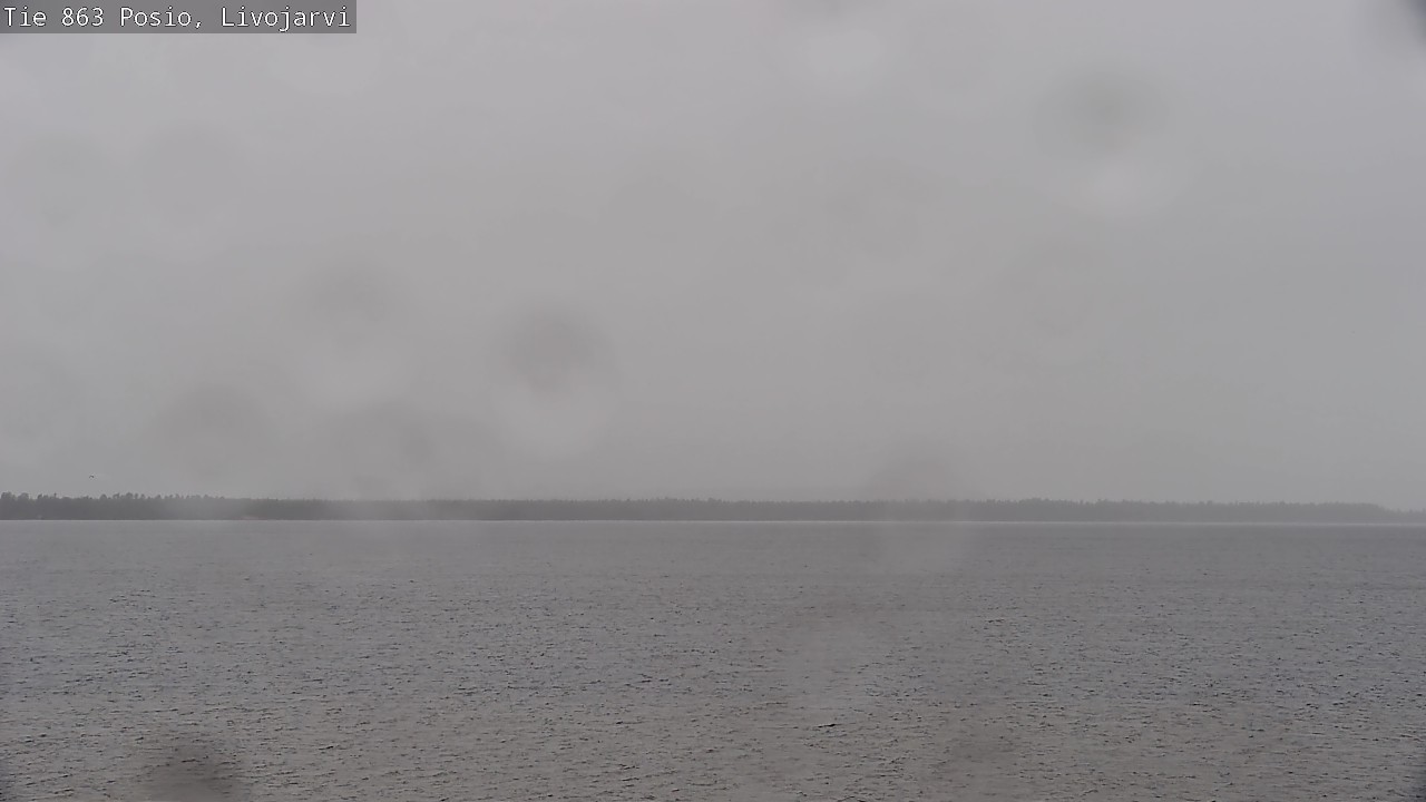 Weather Camera Image Road 863 Livojärvi, Posio, Lappi