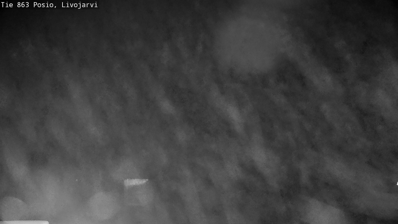 Weather Camera Image Road 863 Livojärvi, Posio, Lappi