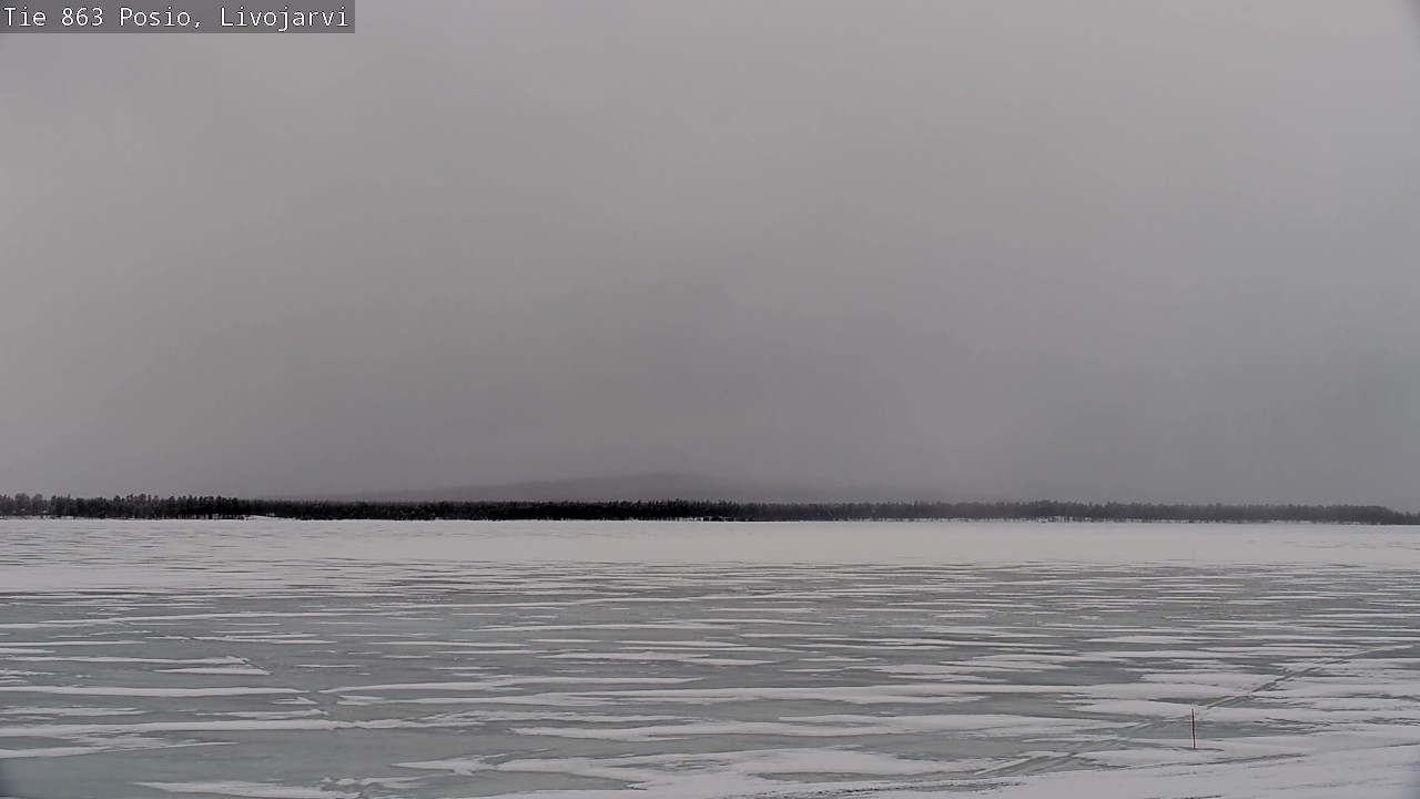 Kelikamerat Kuva Tie 863 Livojärvi, Posio, Lappi