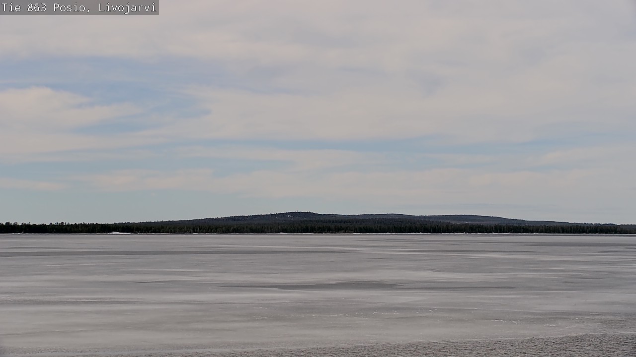 Kelikamerat Kuva Tie 863 Livojärvi, Posio, Lappi