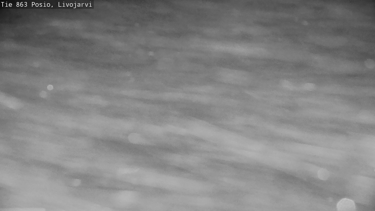 Weather Camera Image Road 863 Livojärvi, Posio, Lappi