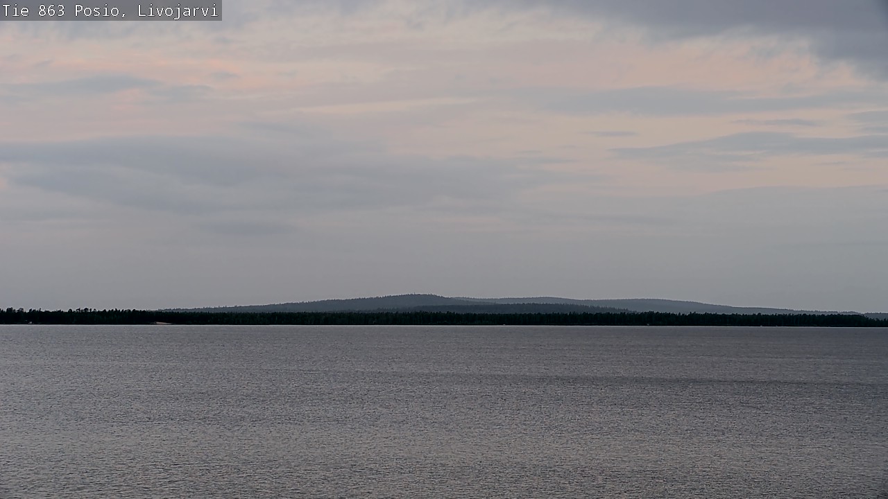 Kelikamerat Kuva Tie 863 Livojärvi, Posio, Lappi