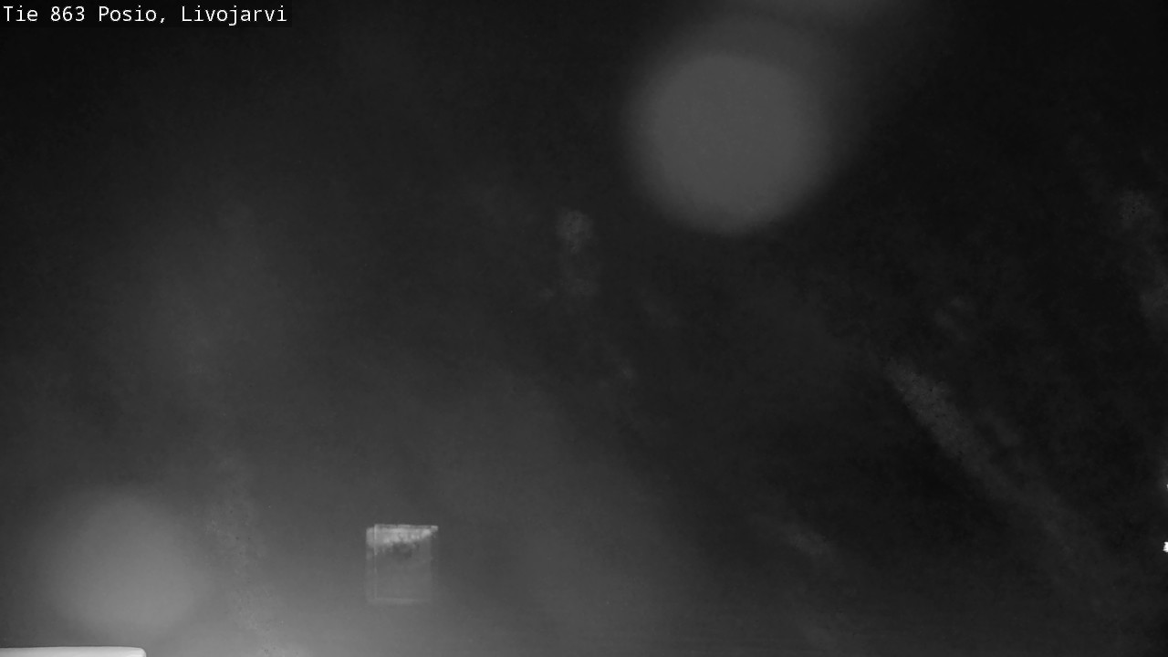 Weather Camera Image Road 863 Livojärvi, Posio, Lappi