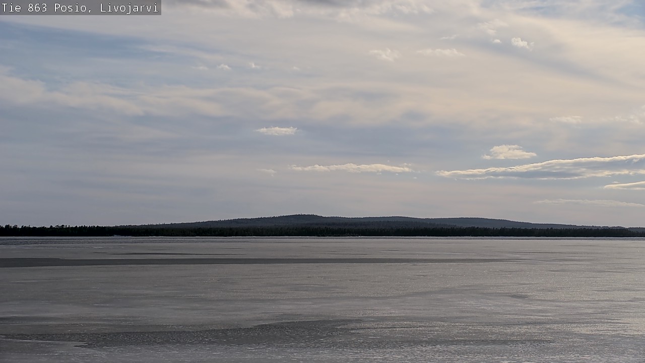 Kelikamerat Kuva Tie 863 Livojärvi, Posio, Lappi