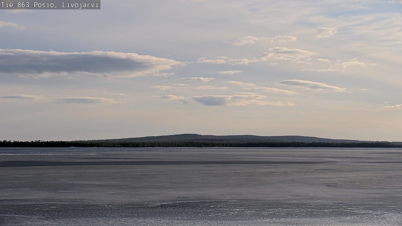 Kelikamerat Kuva Tie 863 Livojärvi, Posio, Lappi