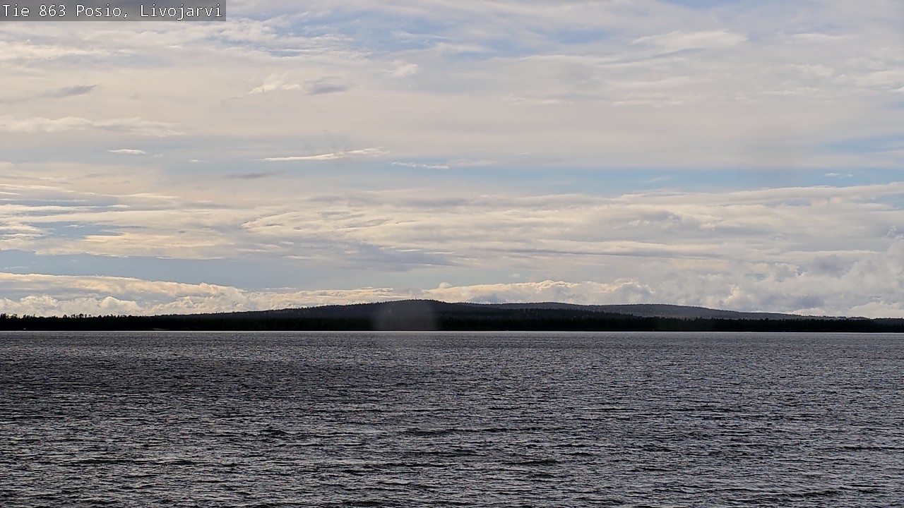 Kelikamerat Kuva Tie 863 Livojärvi, Posio, Lappi