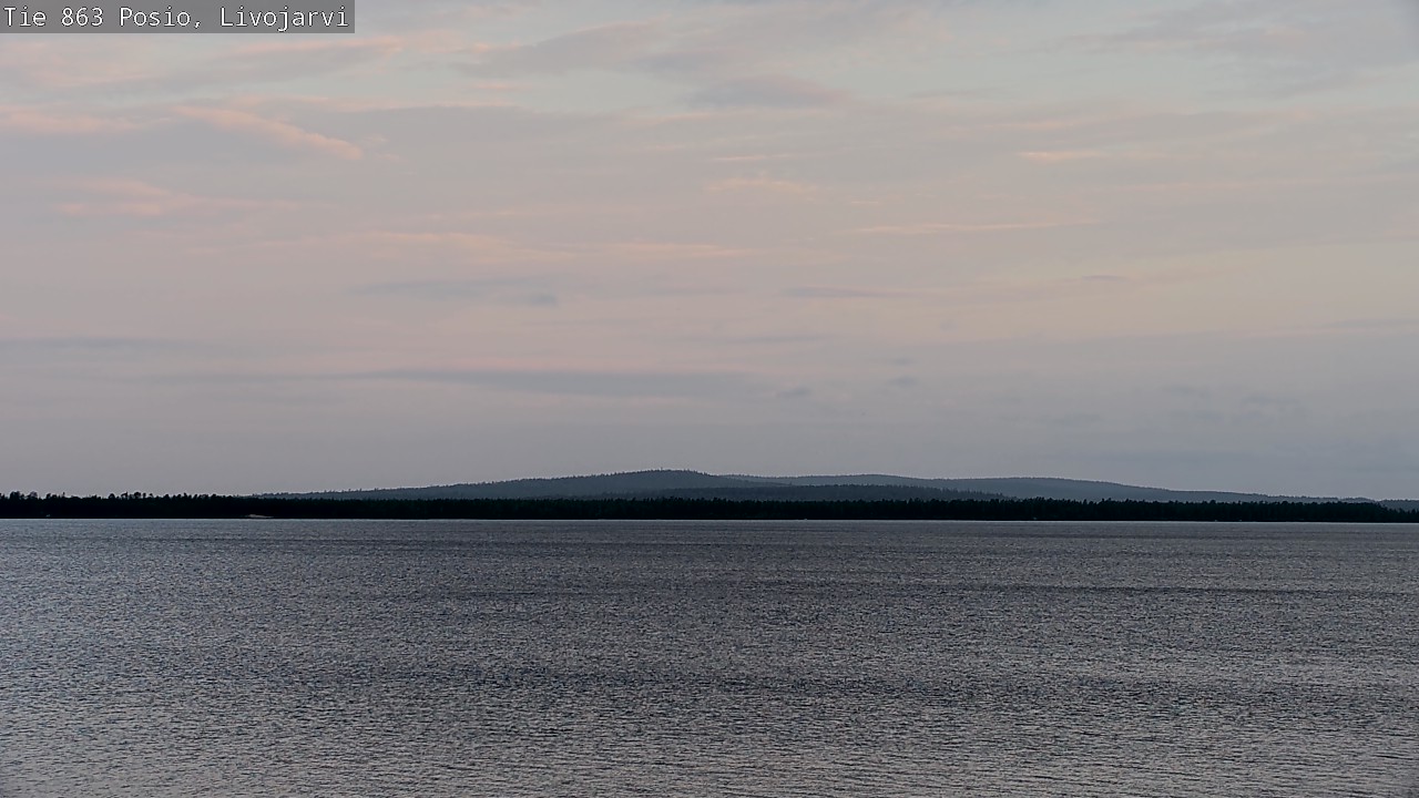 Kelikamerat Kuva Tie 863 Livojärvi, Posio, Lappi
