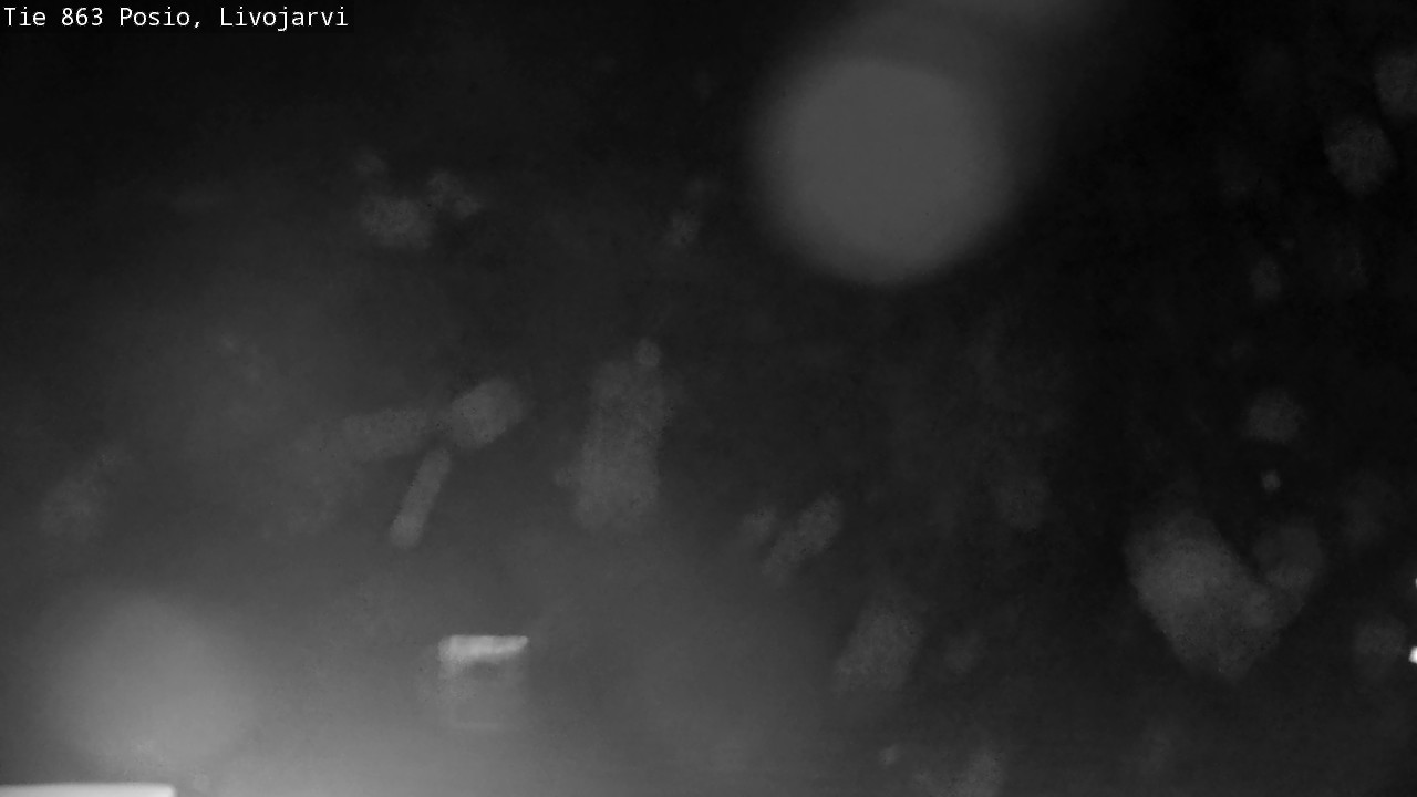 Weather Camera Image Road 863 Livojärvi, Posio, Lappi