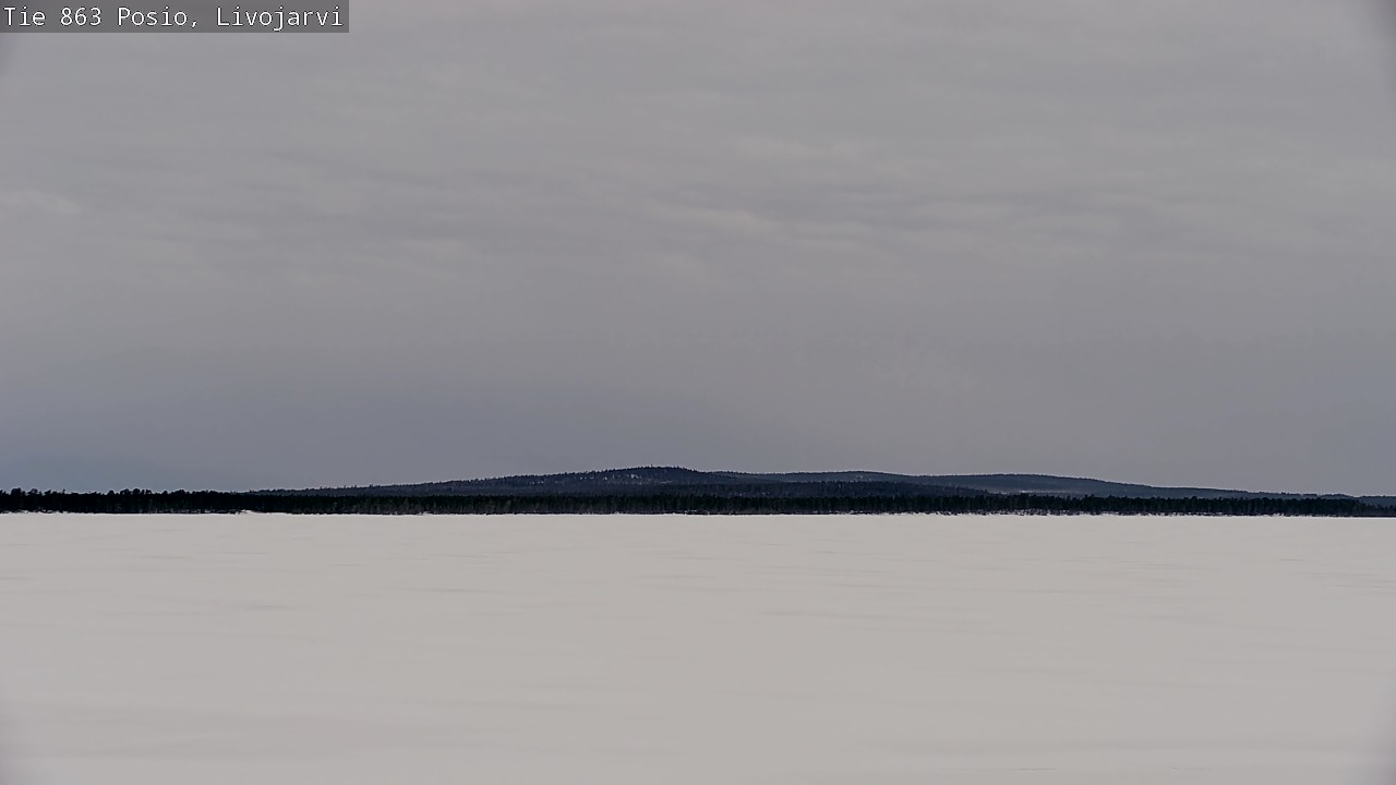 Kelikamerat Kuva Tie 863 Livojärvi, Posio, Lappi