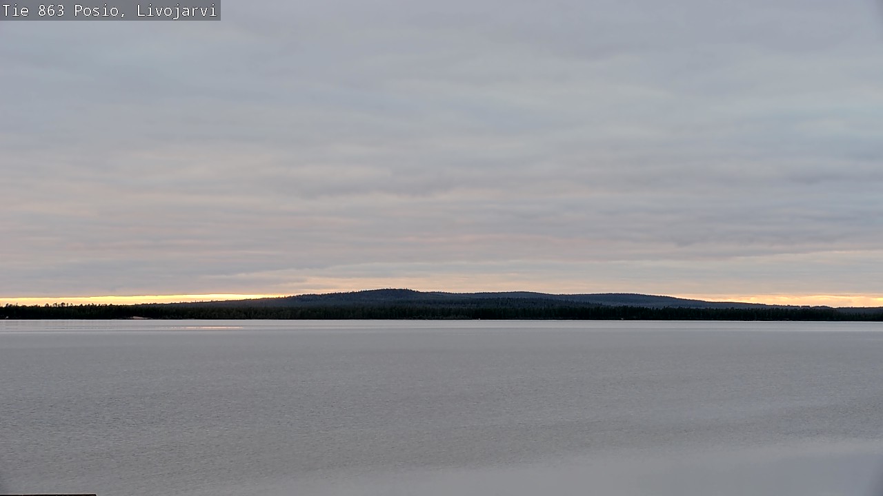 Kelikamerat Kuva Tie 863 Livojärvi, Posio, Lappi