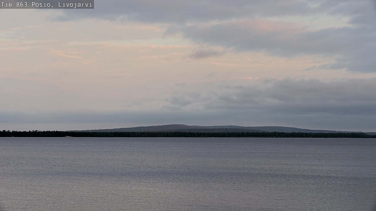 Kelikamerat Kuva Tie 863 Livojärvi, Posio, Lappi