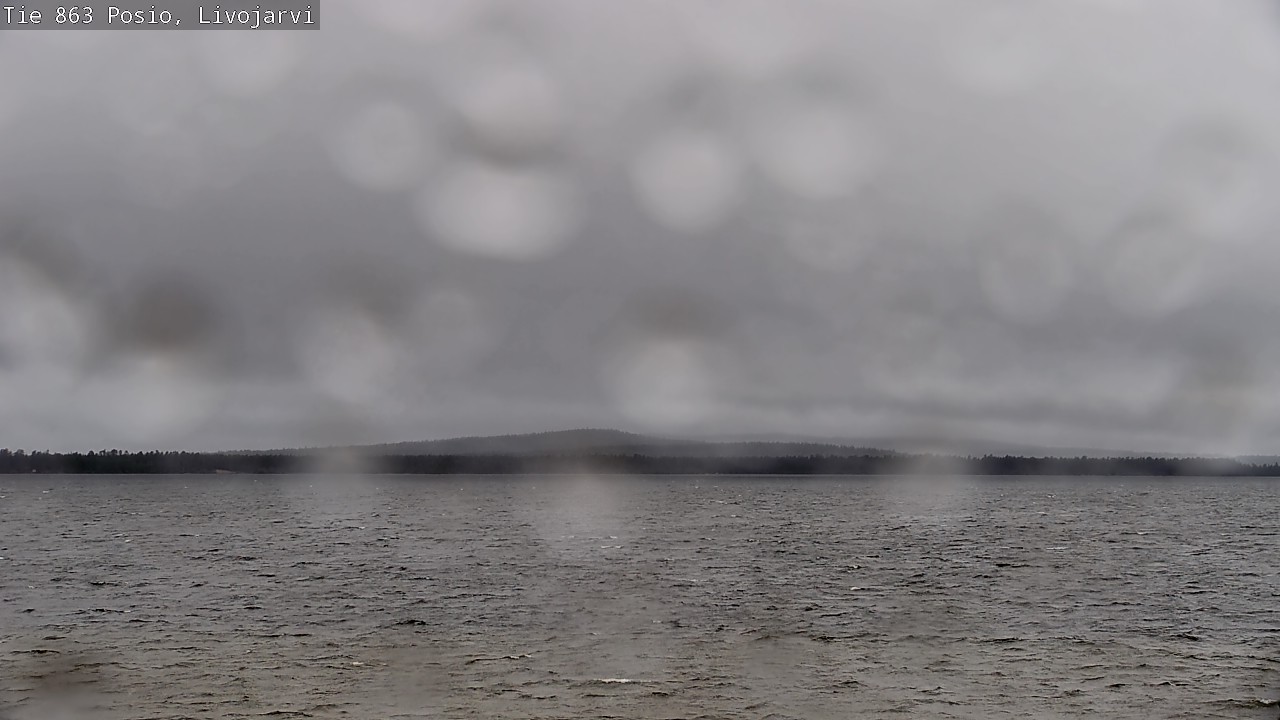 Weather Camera Image Road 863 Livojärvi, Posio, Lappi