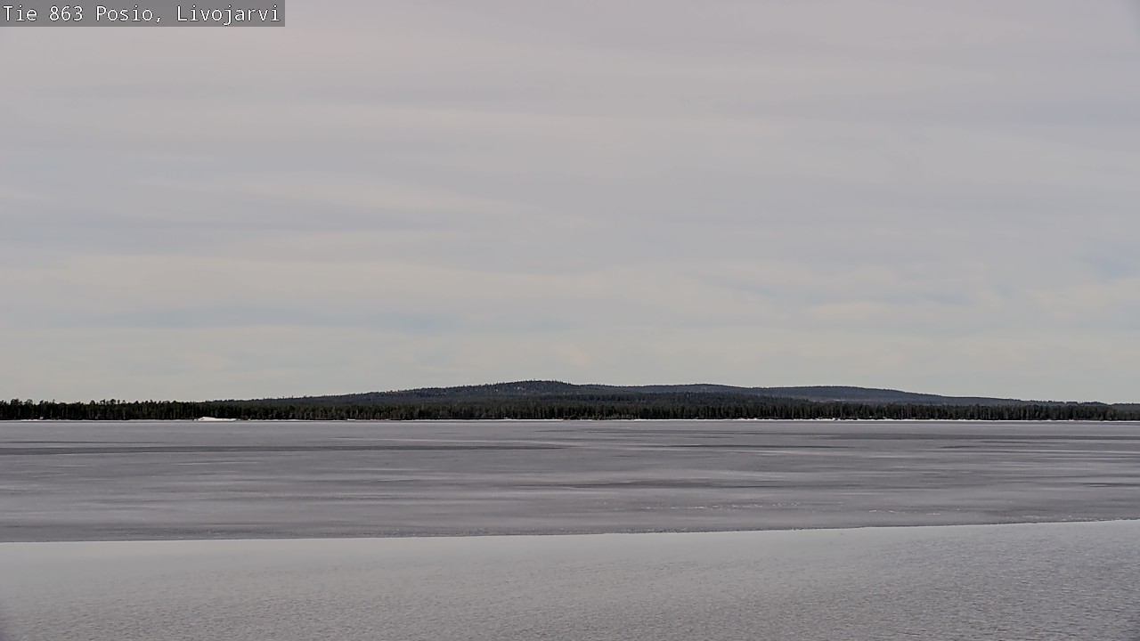 Kelikamerat Kuva Tie 863 Livojärvi, Posio, Lappi
