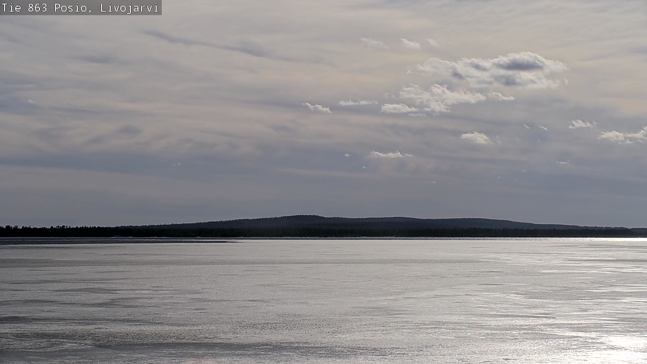 Kelikamerat Kuva Tie 863 Livojärvi, Posio, Lappi