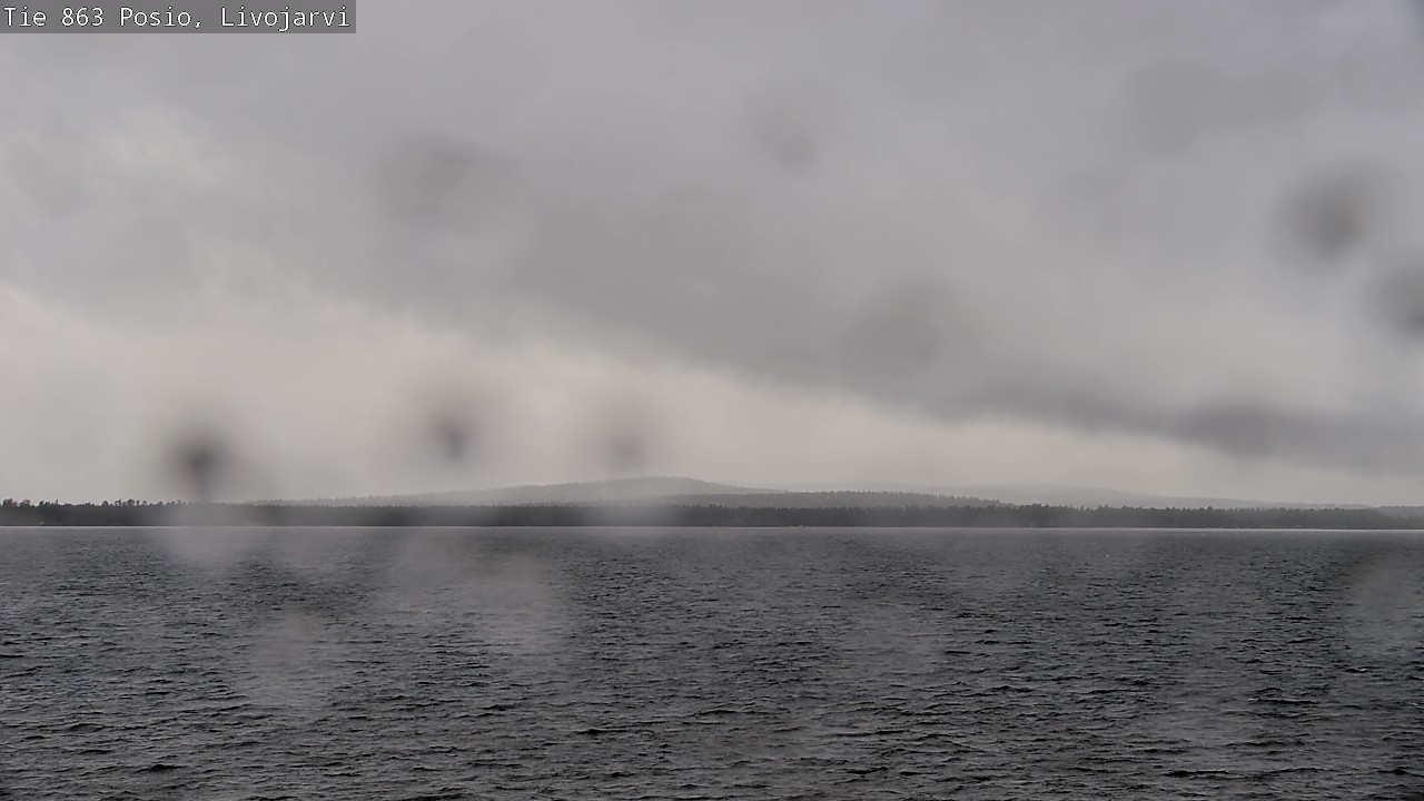 Weather Camera Image Road 863 Livojärvi, Posio, Lappi