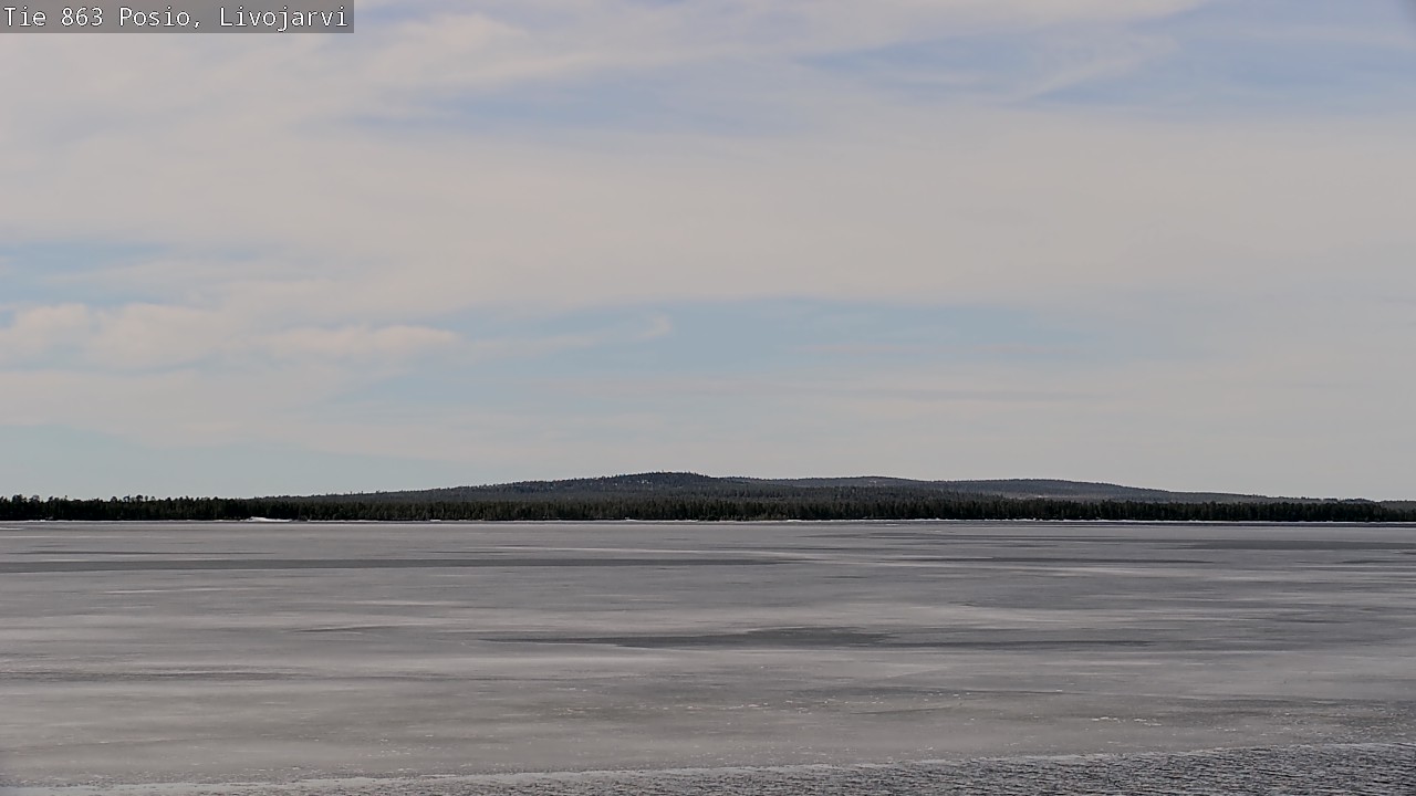 Kelikamerat Kuva Tie 863 Livojärvi, Posio, Lappi