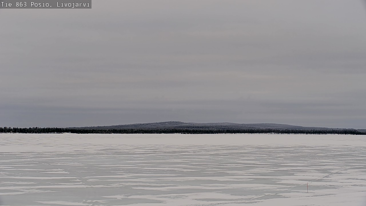Kelikamerat Kuva Tie 863 Livojärvi, Posio, Lappi