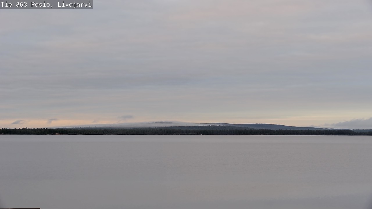 Kelikamerat Kuva Tie 863 Livojärvi, Posio, Lappi