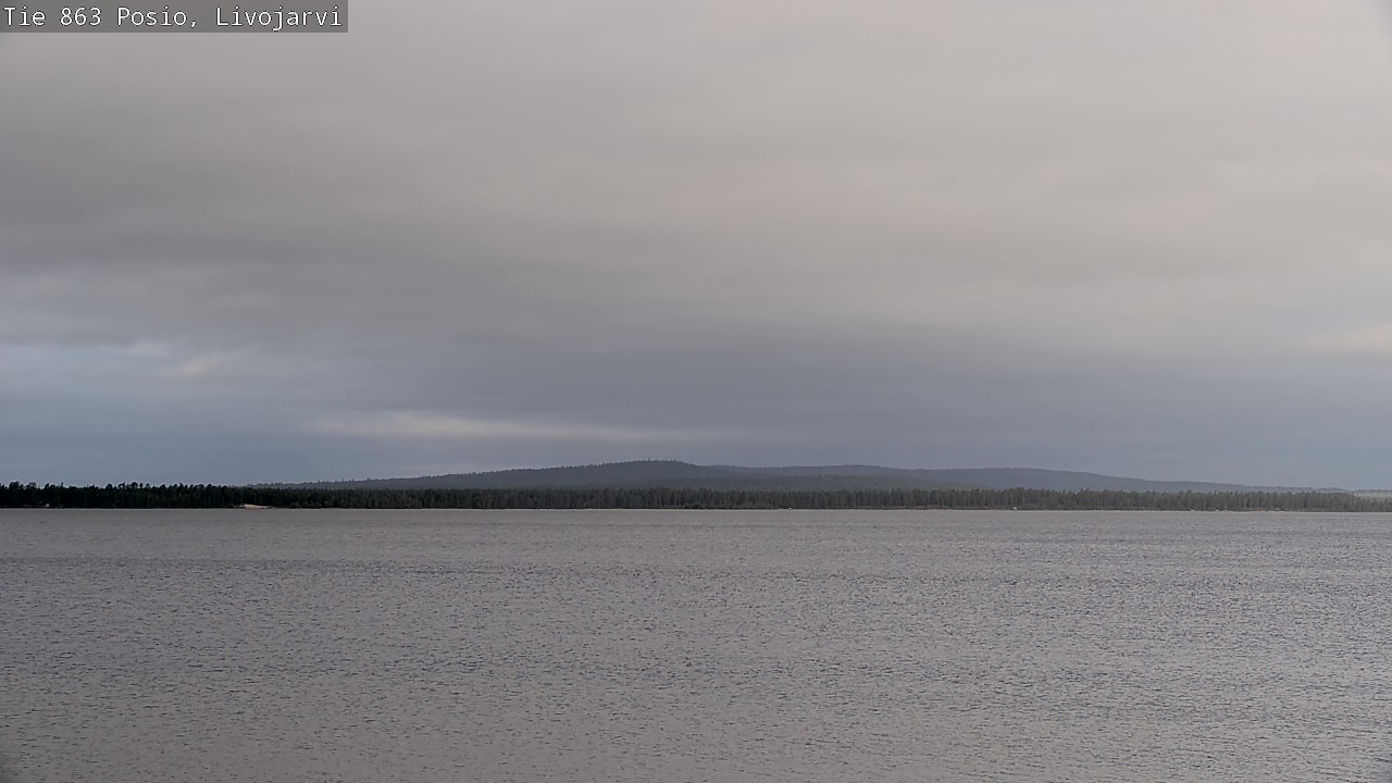 Kelikamerat Kuva Tie 863 Livojärvi, Posio, Lappi