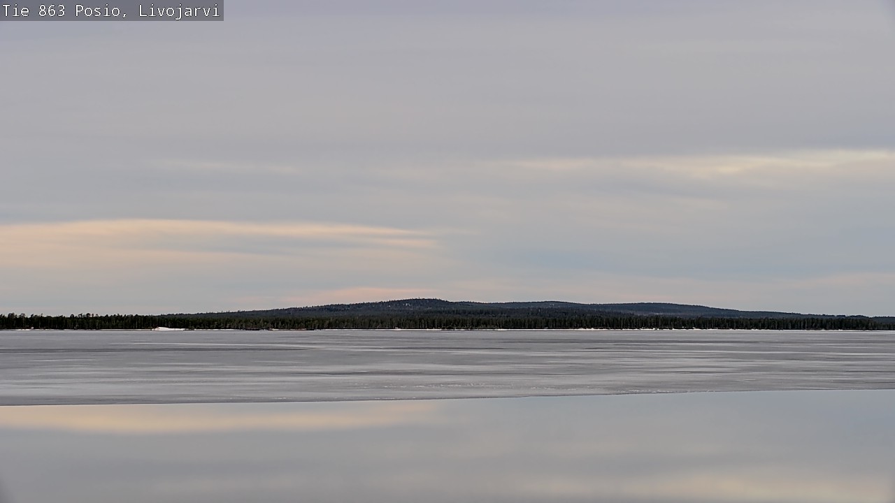 Kelikamerat Kuva Tie 863 Livojärvi, Posio, Lappi