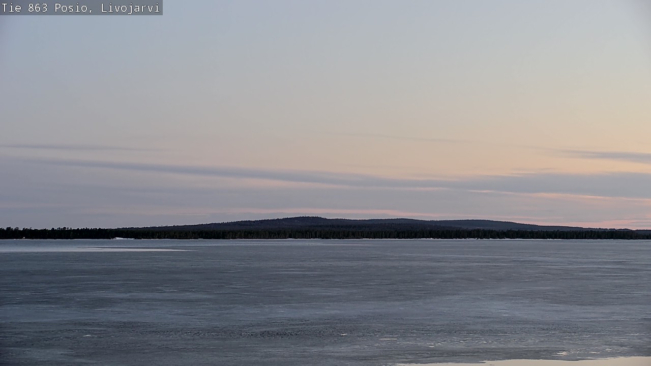 Kelikamerat Kuva Tie 863 Livojärvi, Posio, Lappi