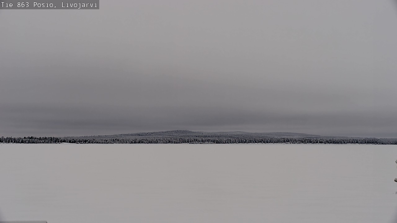 Kelikamerat Kuva Tie 863 Livojärvi, Posio, Lappi