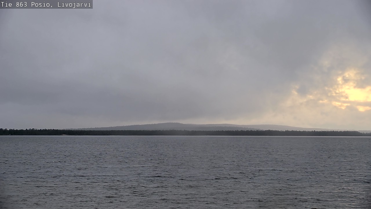 Kelikamerat Kuva Tie 863 Livojärvi, Posio, Lappi