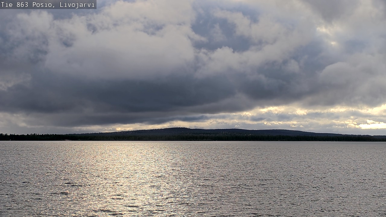Kelikamerat Kuva Tie 863 Livojärvi, Posio, Lappi
