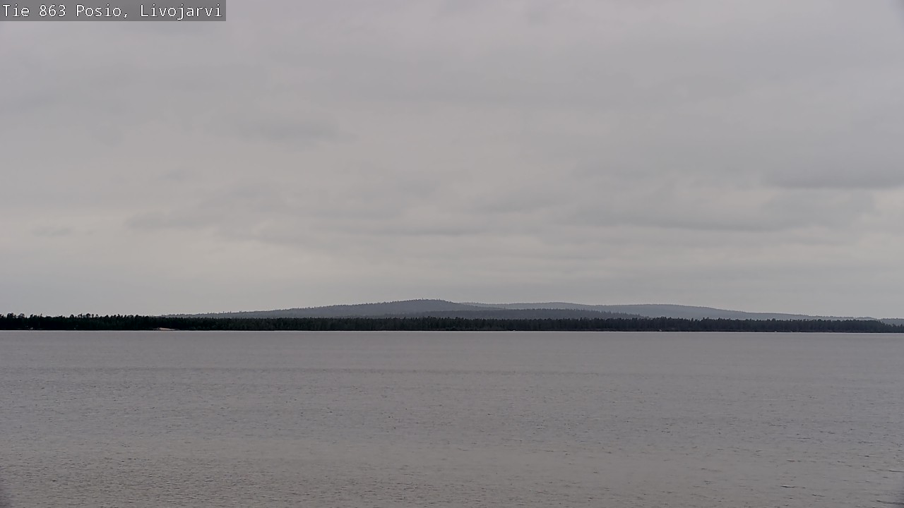 Kelikamerat Kuva Tie 863 Livojärvi, Posio, Lappi
