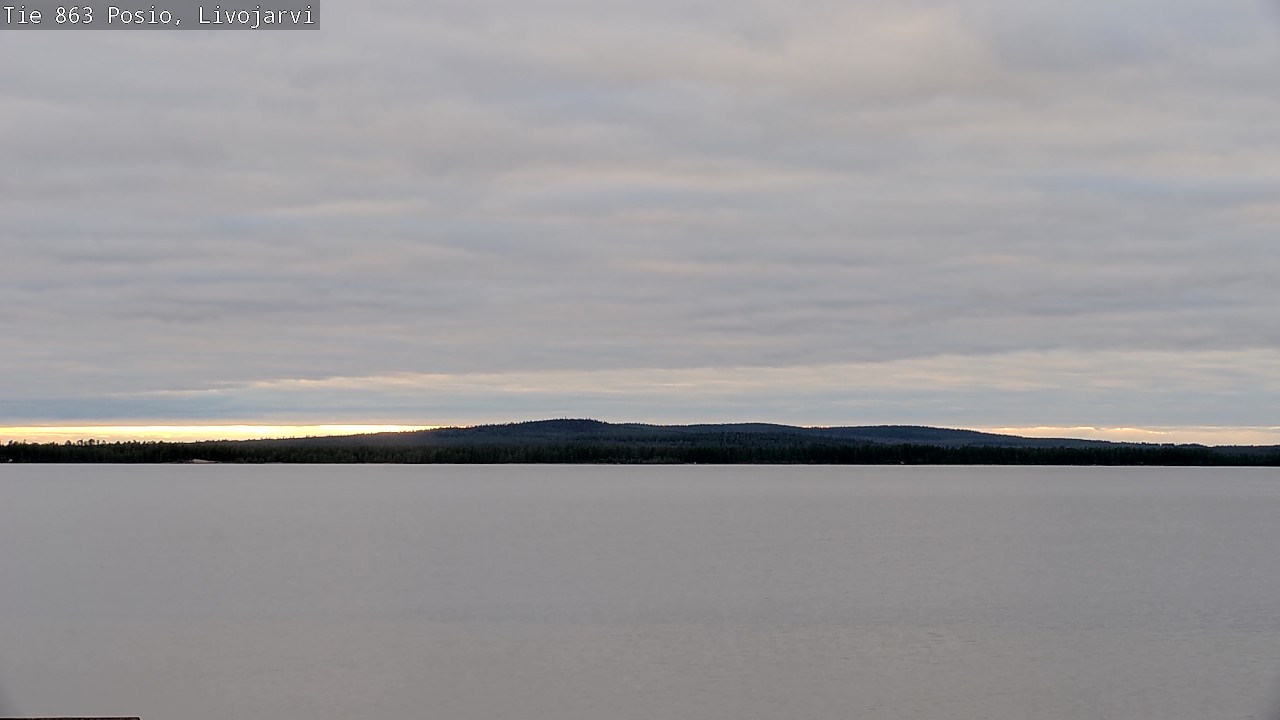 Kelikamerat Kuva Tie 863 Livojärvi, Posio, Lappi