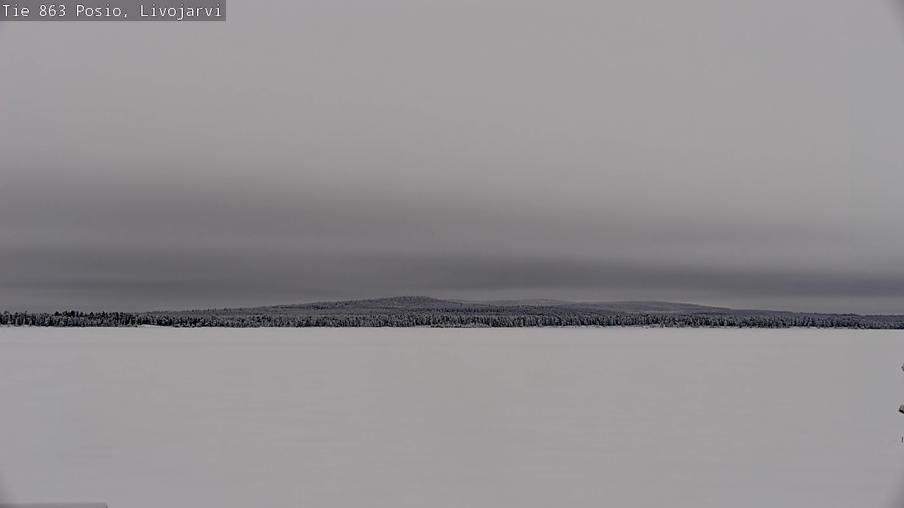 Kelikamerat Kuva Tie 863 Livojärvi, Posio, Lappi