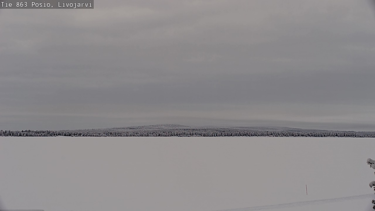 Kelikamerat Kuva Tie 863 Livojärvi, Posio, Lappi