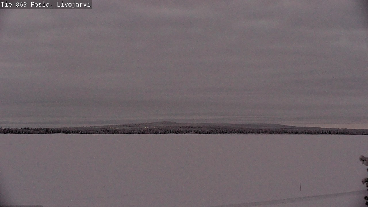 Kelikamerat Kuva Tie 863 Livojärvi, Posio, Lappi